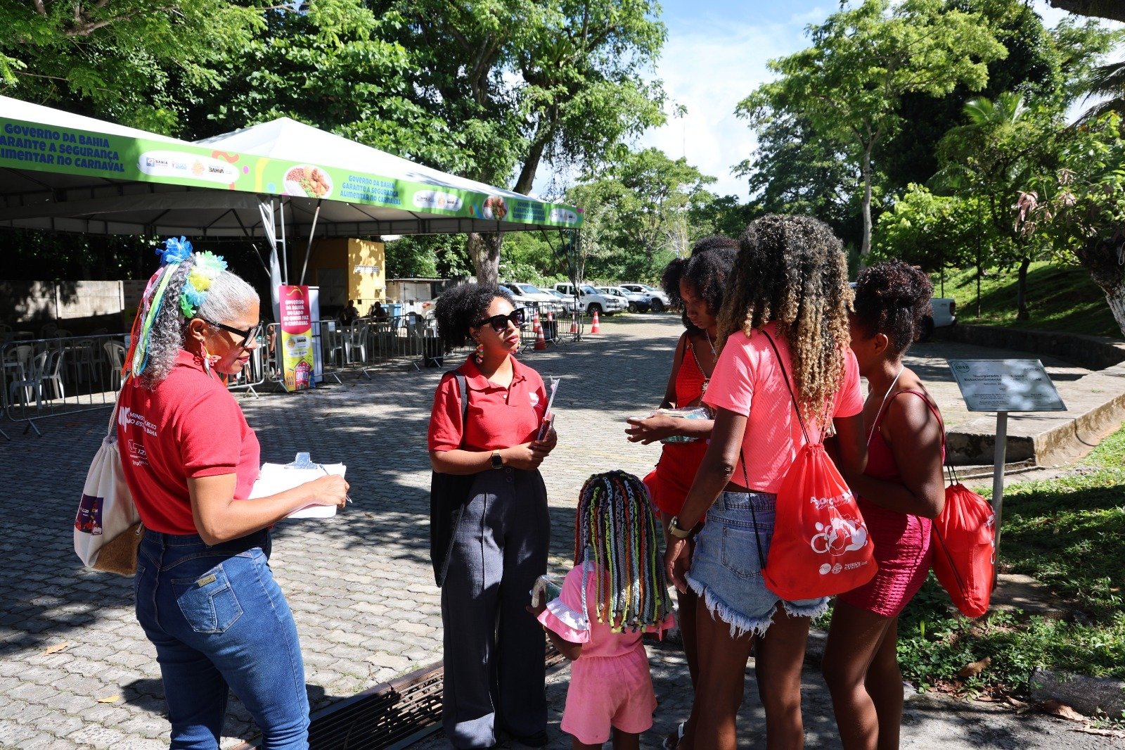 Carnaval 2026: MPBA faz visita técnica a pontos de apoio a trabalhadores e trabalhadoras de rua nos circuitos