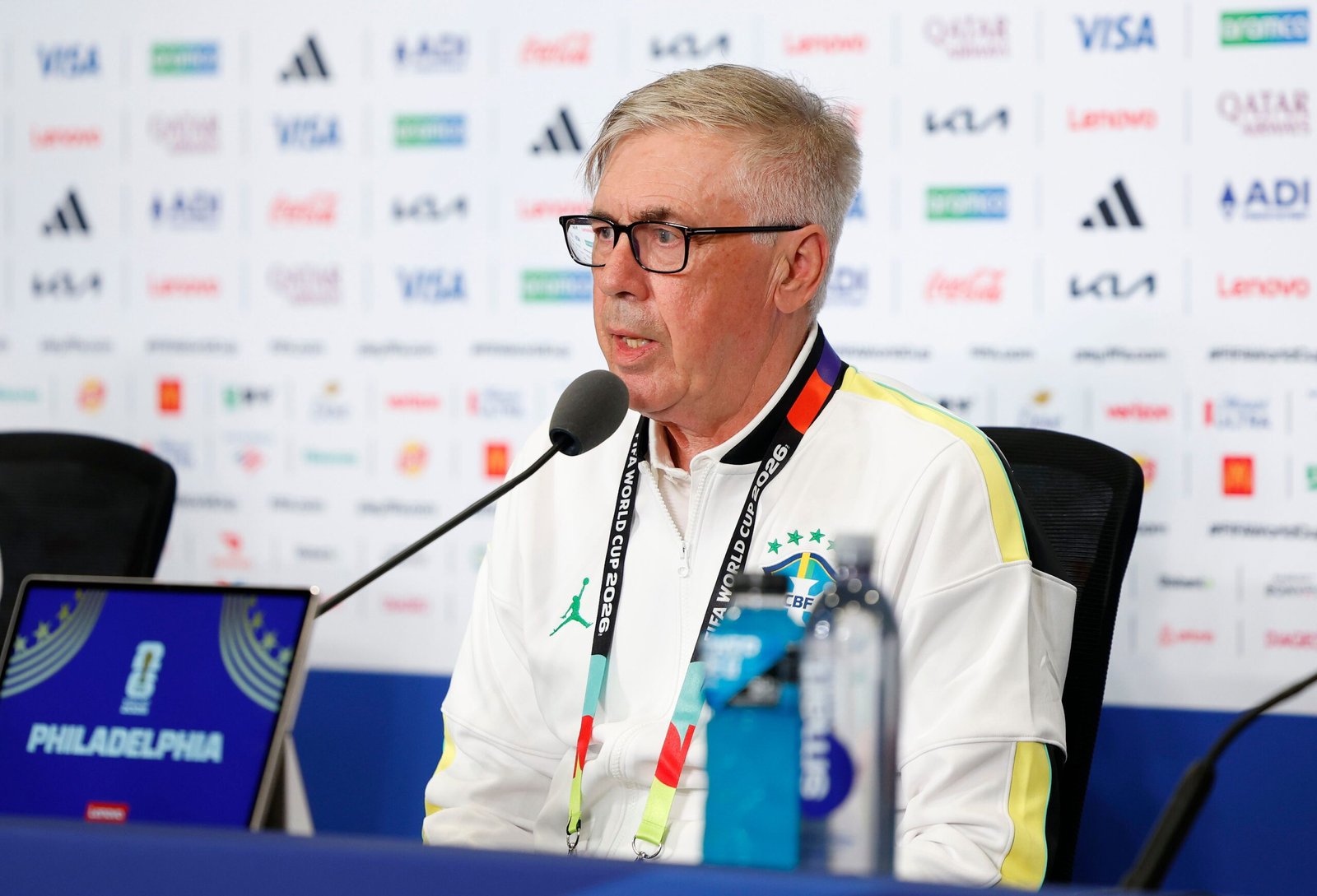 Ancelotti mostra otimismo para jogo contra o Haiti