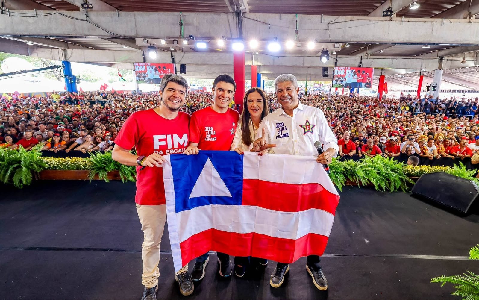 Evangélicos renovam fé na vitória de Jerônimo ao governo da Bahia