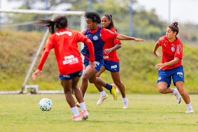 Bahia divulga relacionadas e encara o Coritiba hoje pelo Brasileirão Feminino
