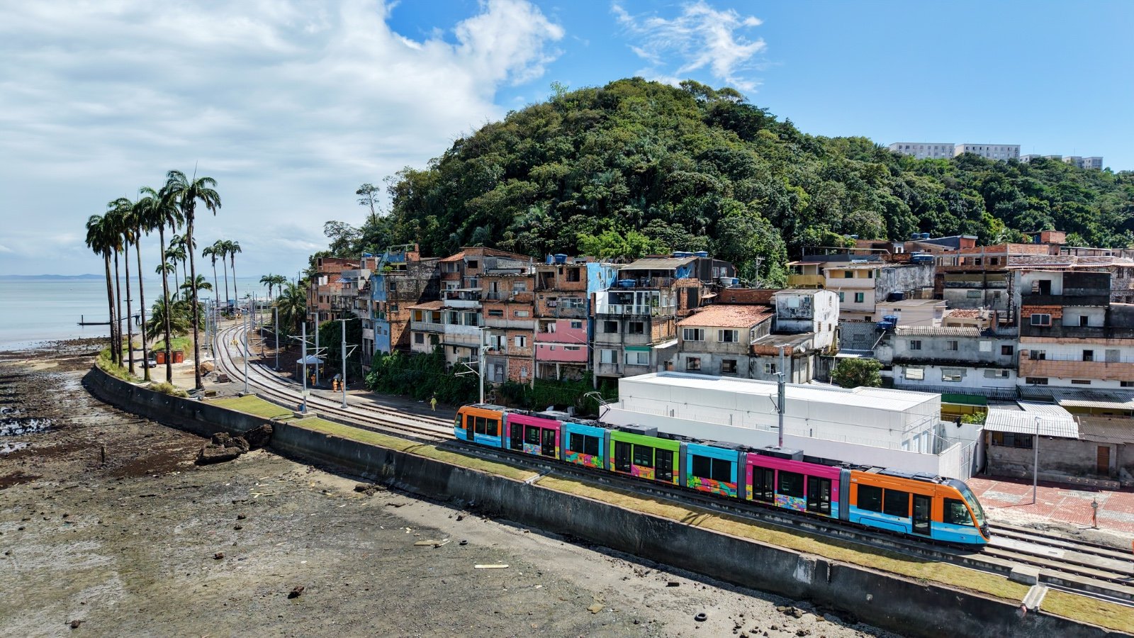 VLT de Salvador e Região Metropolitana avança com início da viagem teste da Parada Marisqueiras até Itacaranha