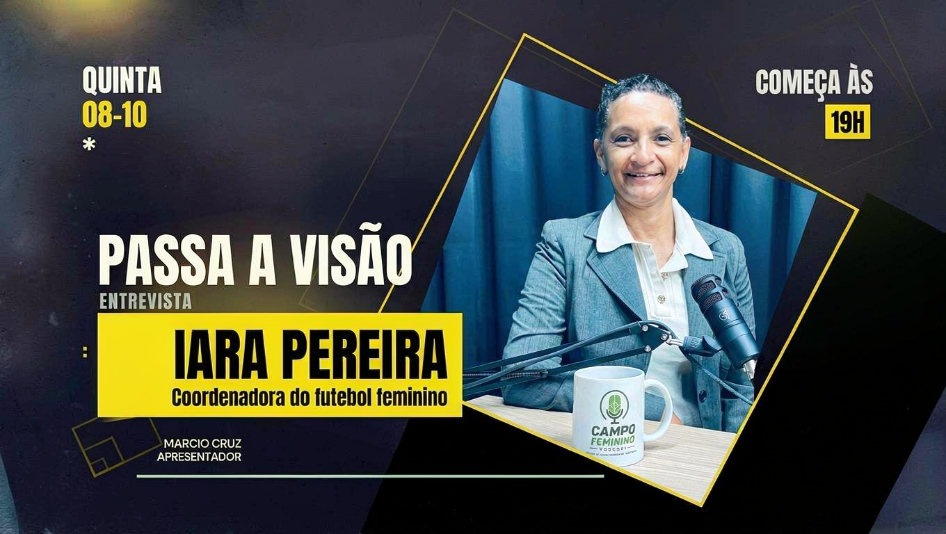 Iara Pereira é a convidada do programa ‘Passa a Visão’ desta quinta-feira (08)