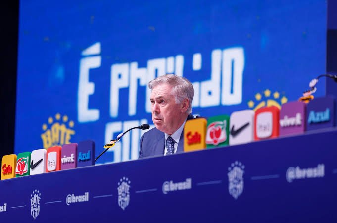 Ancelotti convoca Seleção Brasileira para amistosos contra Japão e Singapura em novembro