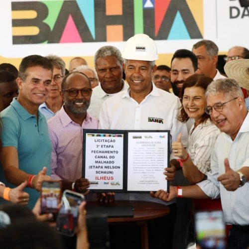 Governador autoriza processo licitatório para a terceira etapa das obras de fechamento do canal do Malhado, em Ilhéus