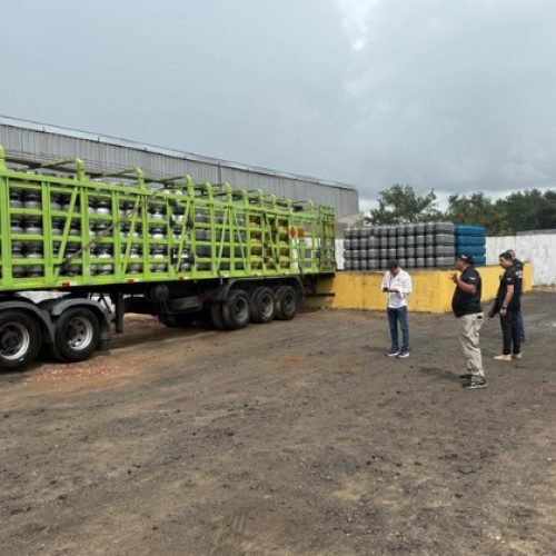 Operação de combate à venda ilegal de GLP em Camacari