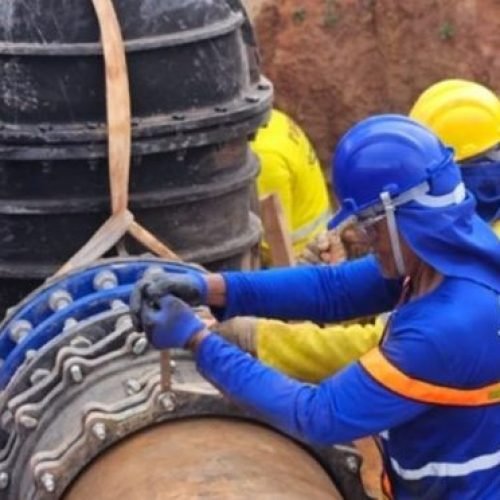 Nova adutora aumenta demanda de água para Candeias, Madre de Deus e São Francisco do Conde