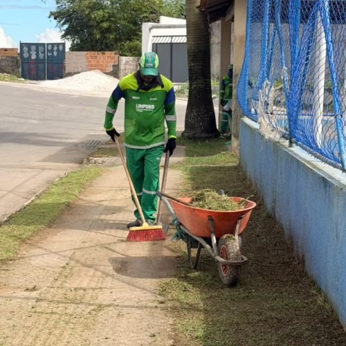 Limpurb reforça serviços de limpeza no Residencial Vivendas do Mar em Salvador