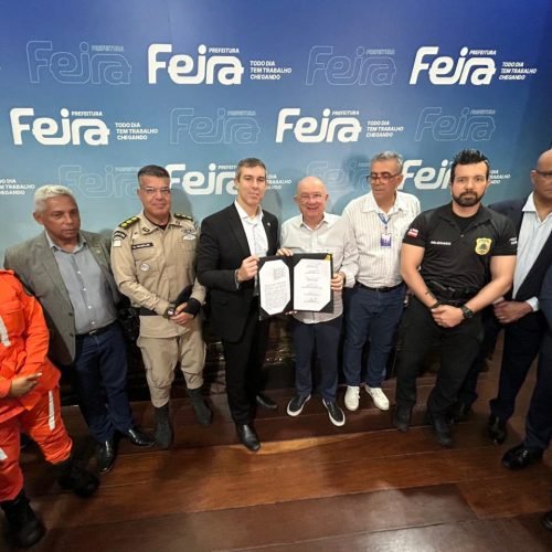 SSP e Prefeitura de Feira de Santana firma termo de cooperação para integração de câmeras