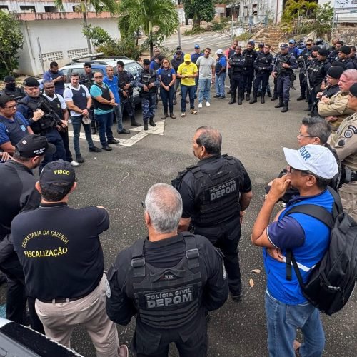 Deflagrada fase II da Operação Escudo Urbano e mais um ferro-velho é alvo da Polícia Civil