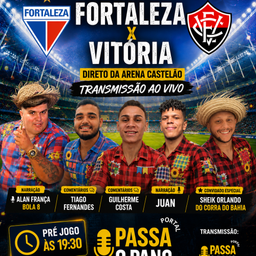É DIA DE DECISÃO! 🏆🔥Fortaleza e Vitória entram em campo pela GRANDE FINAL da Copa do Nordeste 2026!