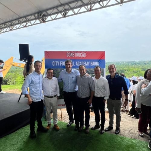 City Football Group anuncia primeiro empreendimento residencial no Brasil integrado ao novo CFA – City Football Academy Bahia (Centro de Treinamento do Bahia)