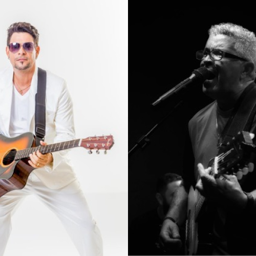 ÚLTIMO SÁBADO! Edu Casanova recebe Sergio Passos para última apresentação do Stand UP Music de 2025