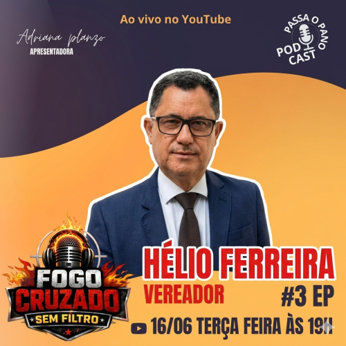 HÉLIO FERREIRA NO FOGO CRUZADO SEM FILTRO!