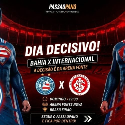 Bahia x Internacional: Arena Fonte Nova se Prepara para Clássico Decisivo no Brasileirão