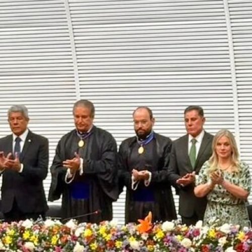 Governador Jerônimo Rodrigues acompanha posse no TRE-BA e destaca confiança na nova gestão