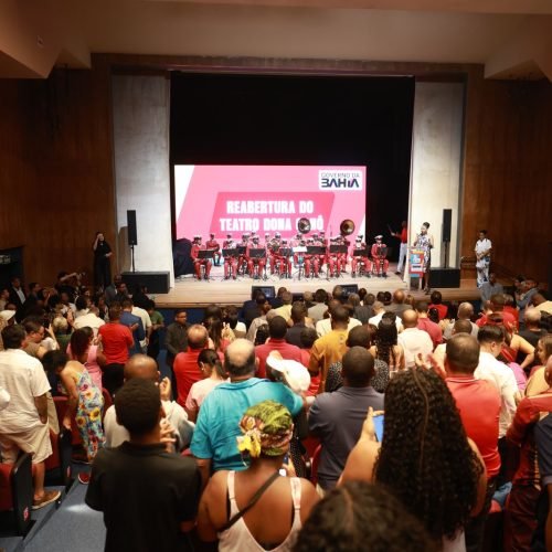 Teatro Dona Canô reabre em Santo Amaro após requalificação e fortalece a cultura no Recôncavo Baiano