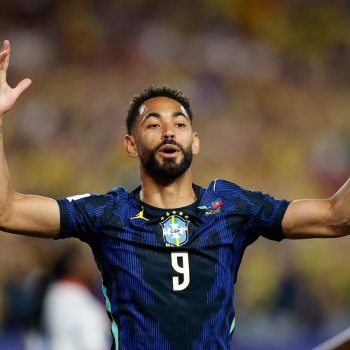 Brasil vence o Haiti por 3 a 0 e embala na Copa com show de Matheus Cunha e Vini Jr.