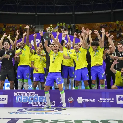 Brasil conquista a Copa das Nações de Futsal