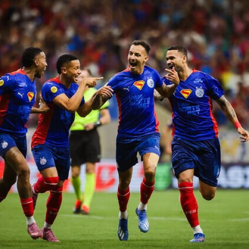 Bahia joga muito e aplica goleada no Grêmio por 4 a 0