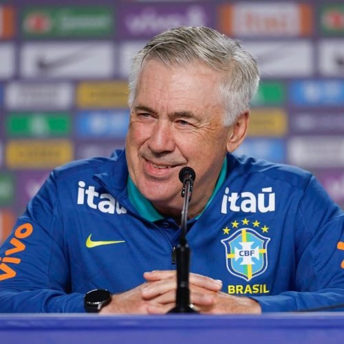 Ancelotti confirma Seleção pronta para duelo contra a Bolívia