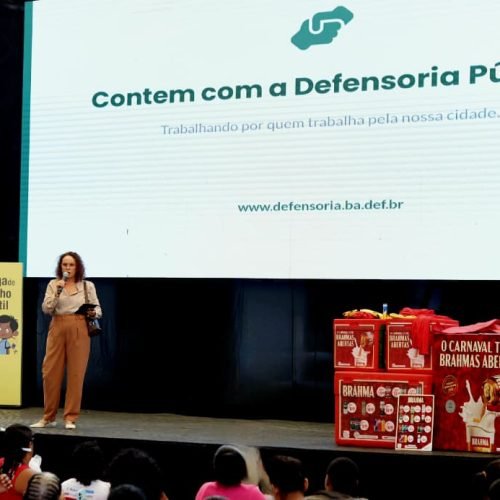 Carnaval 2026 – Defensoria apresenta serviços e plantão de carnaval em capacitação para ambulantes