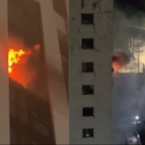 Incêndio destrói apartamento em condomínio na Pituba