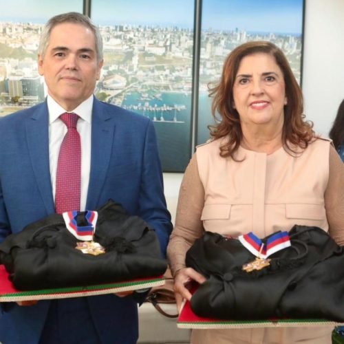 Cristina Azevedo e Cláudio Kelsch tomam posse como novos desembargadores do TRT-BA