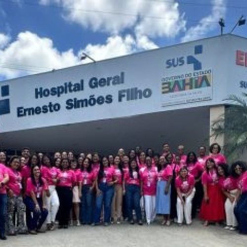 Hospital Geral Ernesto Simões Filho promove ações em alusão ao Outubro Rosa