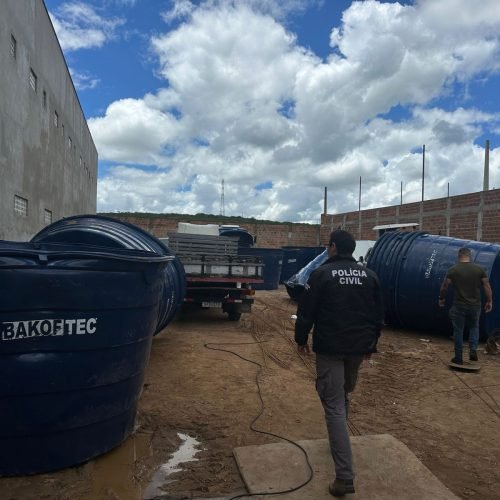 Denúncia leva à apreensão de 41 caixas d’água desviadas em Poções