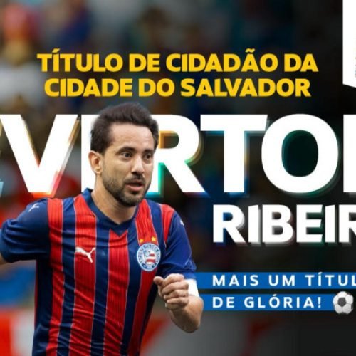Câmara vai homenagear Éverton Ribeiro com Título de Cidadão nesta terça-feira (2)