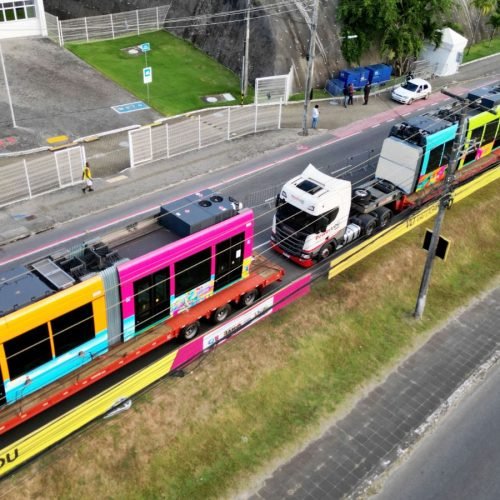 Governador Jerônimo fala da entrega do VLT e fala que está dentro do prazo