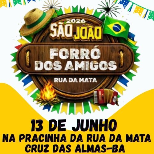 O tradicional Forró dos Amigos da Rua da Mata chega na sua 8° edição