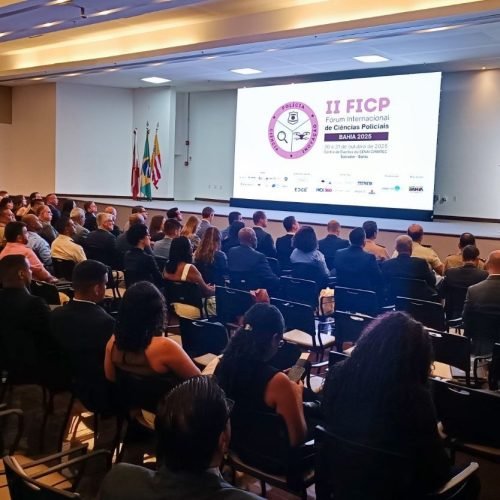Vice-governador Geraldo Júnior comemora sucesso no II Fórum Internacional de Ciências Policiais
