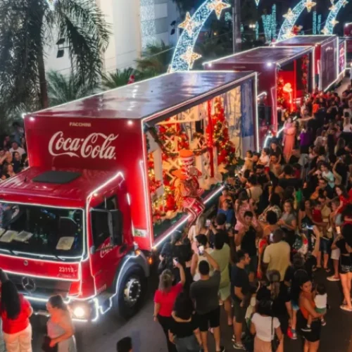 Caravana de natal da Coca-Cola vai iluminar ruas da cidade de Coité em 25 de novembro