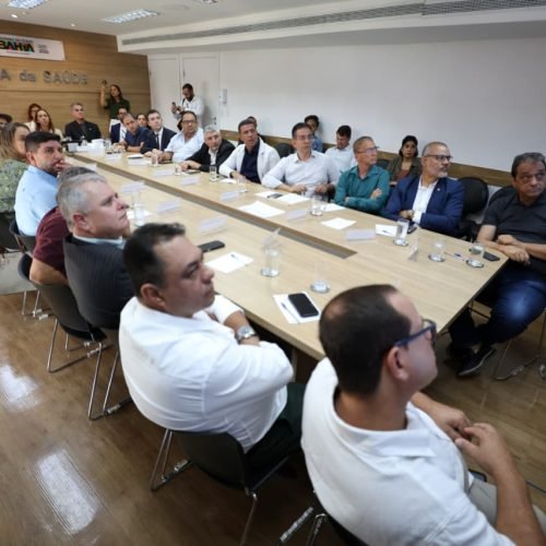 Secretária se reúne com prefeitos da região de Brumado para qualificar assistência à saúde