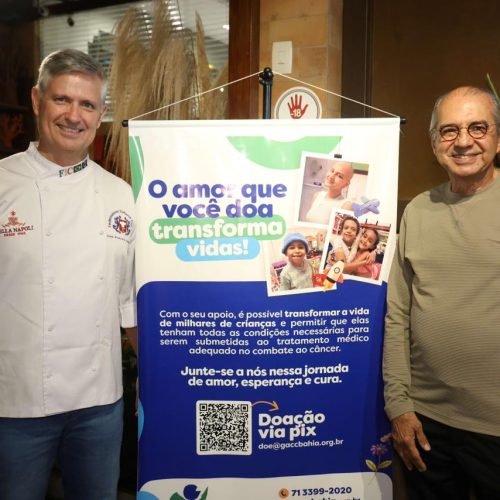 GACC-BA e Bella Napoli celebram o sucesso da 4ª edição do Jantar do AmorEvento reuniu empresários, lideranças e apoiadores, com renda 100% revertida para o GACC-BA