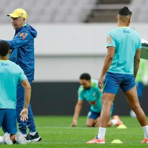 Ancelotti aposta no esquema 4-4-2 diante da Coreia do Sul