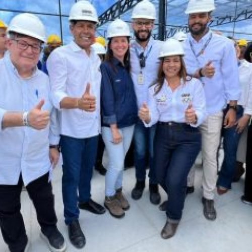 Governador e secretária acompanham avanço das obras do novo Hospital Regional de Alagoinhas