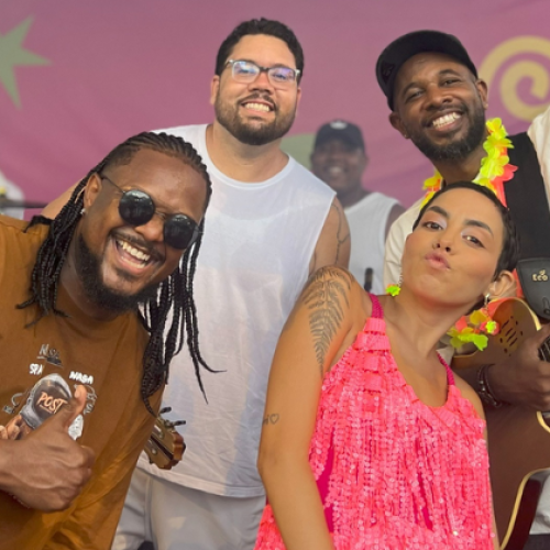 Katulê anima o domingo em Salvador