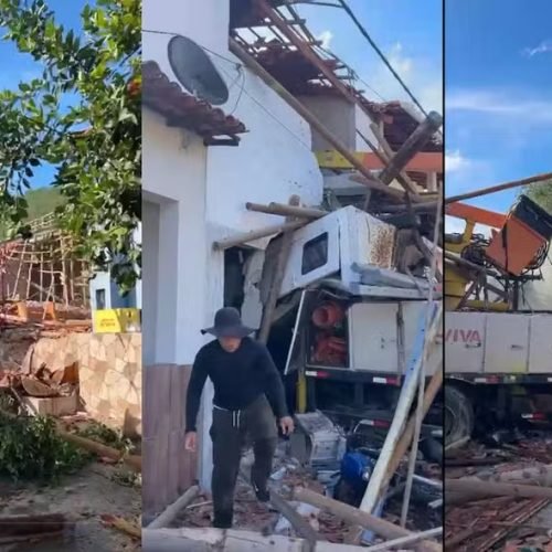 Caminhão desgovernado causa mortes em Palmeira na Chapada Diamantina