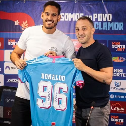 Ronaldo é adquirido pelo Esporte Clube Bahia