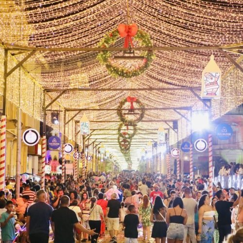Abertura do Natal no Centro Histórico contaram com super esquema de Segurança