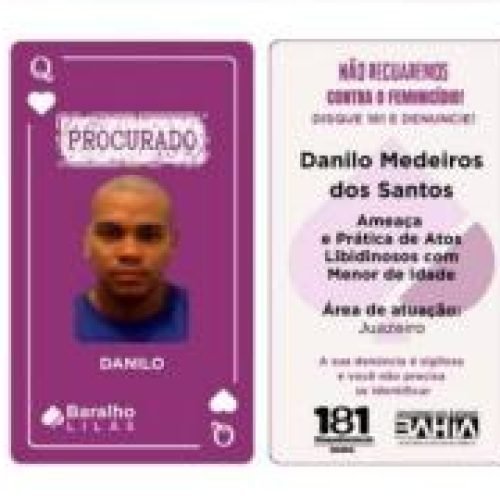 Integrante da carta Dama do Baralho Lilás é preso em Juazeiro