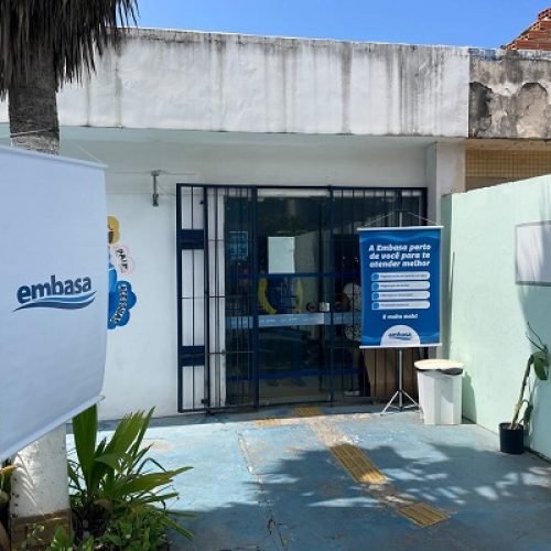 Moradores da Boca do Rio recebem atendimento itinerante da Embasa até sexta-feira (14)