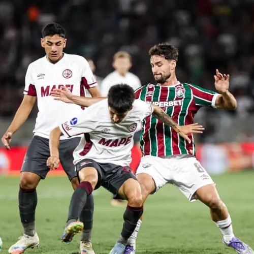 Fluminense cede empate ao Lanús e acaba eliminado da Sul-Americana