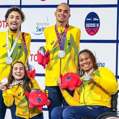 Brasil chega a 12 medalhas no Mundial de Natação Paralímpica