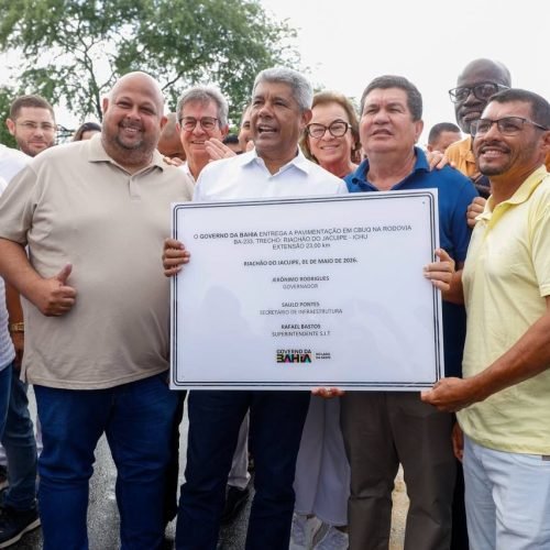 Entregas para infraestrutura, saúde e área rural marcam a celebração do Dia do Trabalhador em Riachão do Jacuípe