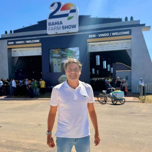Paulo Câmara destaca força do agronegócio e gestão de Júnior Marabá durante visita à Bahia Farm Show