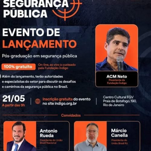 Convidado de ACM Neto em evento sobre segurança pública vira alvo da Polícia Federal em esquema de R$ 7,6 bilhões