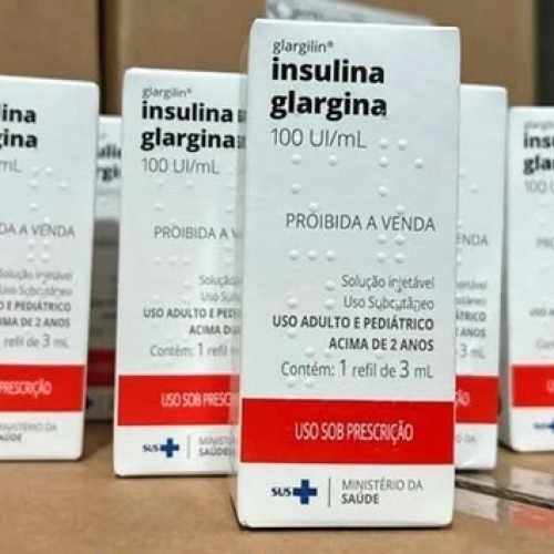 Bahia recebe mais de 30 mil tubetes de insulina glargina para aplicação pelo SUS